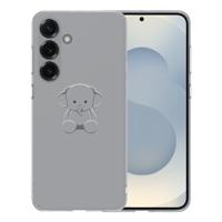 TPU Hoesje Samsung Galaxy S25 - Baby Olifant Backcover