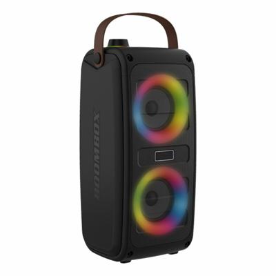 Denver Electronics Zwart LED RGB Bluetooth luidspreker