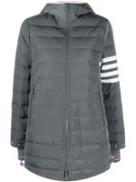 Thom Browne veste de ski à 4 bandes signature - Gris - thumbnail