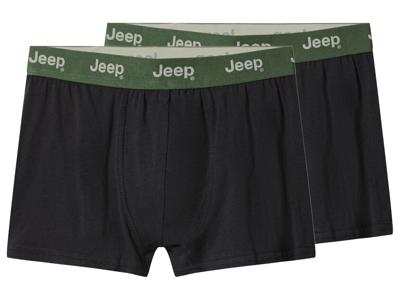 Set van 2 heren boxers (Zwart, S)