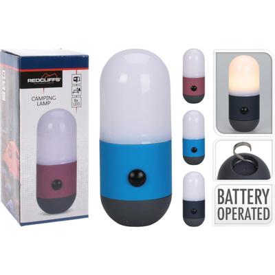 Redcliffs Camping led lamp pil 6x6x14cm