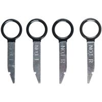 KS Tools 500.1373 Radio-/navigatieapparaat ontgrendelingsgereedschap, 4-delig