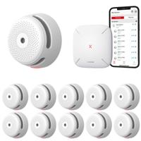 X-Sense Link+ Pro bundel - 10 Rookmelders en Base Station