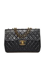 CHANEL Pre-Owned grand sac porté épaule Classic Flap - Noir