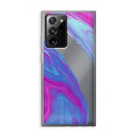 Zweverige regenboog: Samsung Galaxy Note 20 Ultra / Note 20 Ultra 5G Transparant Hoesje