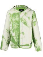 Y-3 veste Fuzzy Fleece à capuche - Vert - thumbnail