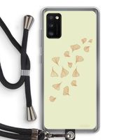 Falling Leaves: Samsung Galaxy A41 Transparant Hoesje met koord Falling Leaves: Samsung Galaxy A41 Transparant Hoesje met koord