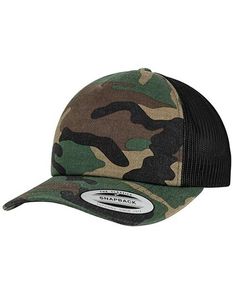 FLEXFIT FX6606C Camo Trucker Cap