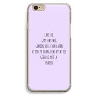 GSM: iPhone 6 / 6S Transparant Hoesje