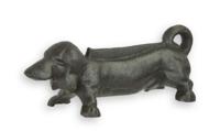 A CAST IRON DACHSHUND BOOT SCRAPER A CAST IRON DACHSHUND BOOT SCRAPER