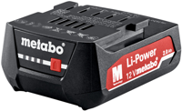 Metabo 625406000 | 12v | li-power accu | air cooled | 2,0ah - 625406000