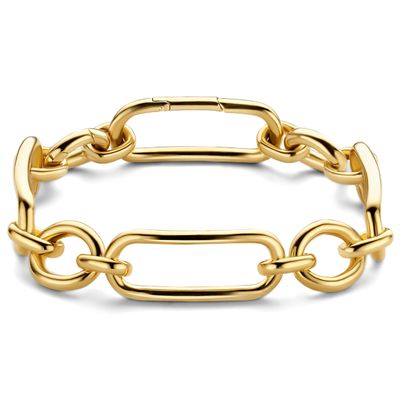 TI SENTO-Milano 2978SY Armband zilver goudkleurig 13 mm 20 cm