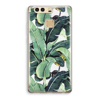 Bananenbladeren: Huawei P9 Transparant Hoesje