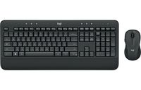 Logitech MK545 ADVANCED Wireless Keyboard and Mouse Combo toetsenbord Inclusief muis RF Draadloos Engels Zwart - thumbnail