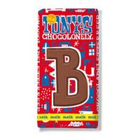 Tony's Chocolonely - Chocoladeletter reep Melk "B" - 180g - thumbnail