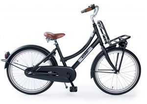 Aldo 20 inch cargo cruiser ds fiets mat zwart
