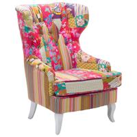 Beliani MOLDE - Fauteuil-Multicolor-Polyester - thumbnail