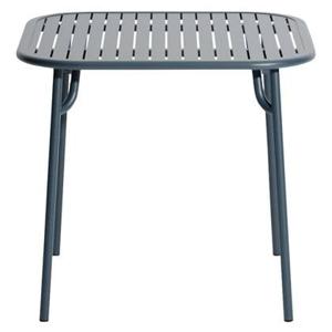 Petite Friture Week-end tuintafel 85x85 Grey Blue