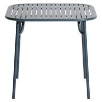 Petite Friture Week-end tuintafel 85x85 Grey Blue