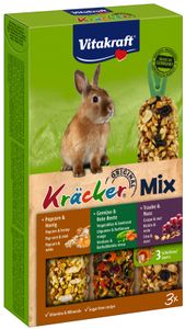 Vitakraft Kräcker Mix konijn popcorn/groente/noot