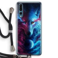 Where Light And Dark Meet: Huawei P20 Pro Transparant Hoesje met koord