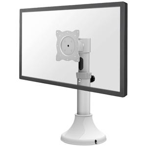 Neomounts FPMA-D025SILVER 1-voudig Monitor-tafelbeugel 25,4 cm (10) - 76,2 cm (30) In hoogte verstelbaar, Kantelbaar, Roteerbaar Zilver