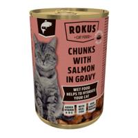 Chunks cat adult sAlmon 415g - Malanico