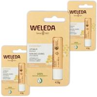 Weleda Everon Lippenbalsem Stick 3 x 4,8 gr Promopakket