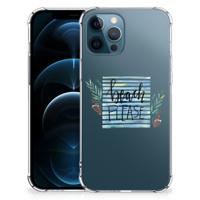 iPhone 12 | 12 Pro Stevig | Bumper Hoesje | Boho Beach