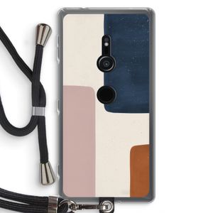Geo #5: Sony Xperia XZ2 Transparant Hoesje met koord