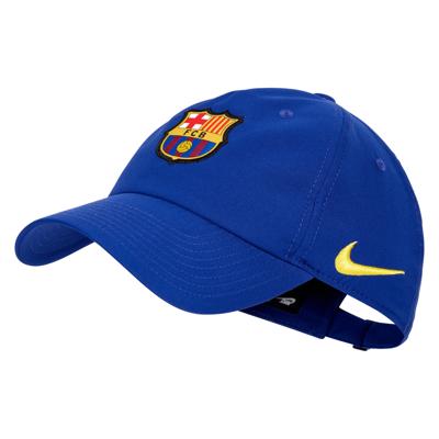 Nike FC Barcelona Club Pet 2025-2026 Blauw Geel Nike FC Barcelona Club Pet 2025-2026 Blauw Geel