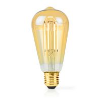 Nedis LED-Filamentlamp E27 | ST64 | 4.9 W | 470 lm | 2100 K | 1 stuks - LBDE27ST64GD1 LBDE27ST64GD1