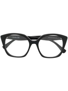 Max Mara Eyewear lunettes de vue d'inspiration wayfarer - Noir