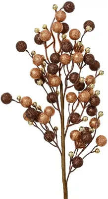 Everlands kunsttak bessen 60cm bruin