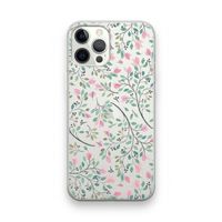 Sierlijke bloemen: iPhone 12 Pro Transparant Hoesje