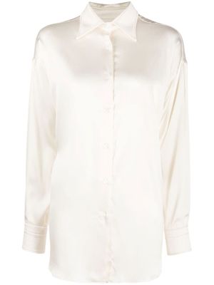 TOM FORD chemise à col pointu - Blanc