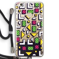8-bit N°4: Huawei Ascend P8 Lite (2017) Transparant Hoesje met koord