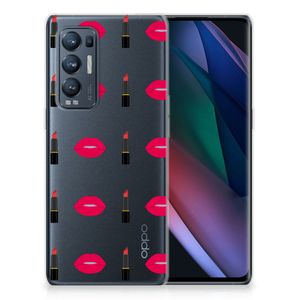 OPPO Find X3 Neo TPU bumper Lipstick Kiss