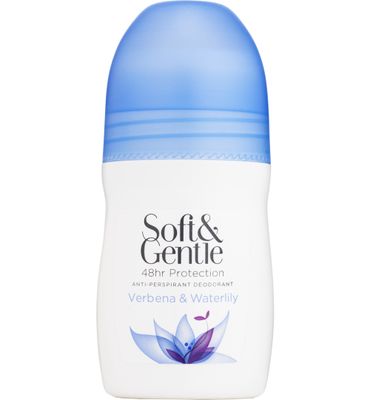 Soft & Gentle Soft & Gentle Deodorant Roll-on Verbena & Waterlily (50ml)