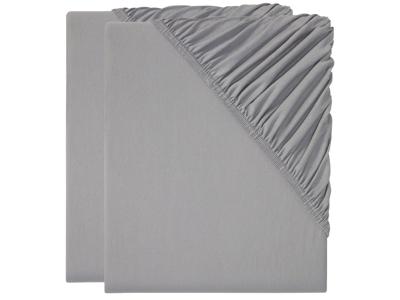 LIVARNO home 2 jersey hoeslakens 100 x 200 cm (Grijs)