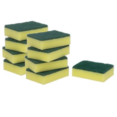 Gerimport Schuur sponzen - 15x - schoonmaak spons - afwas / keuken / huishouden