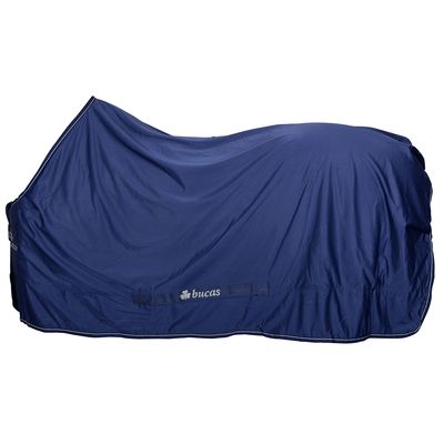 Deken Bucas Shamrock Power, 130 CM in donkerblauw/zilver