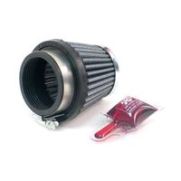 K&N universeel conisch filter 49mm aansluiting, 76mm Bodem, 51mm Top, 64 mm Hoogte (RC-2500) RC2500 - thumbnail