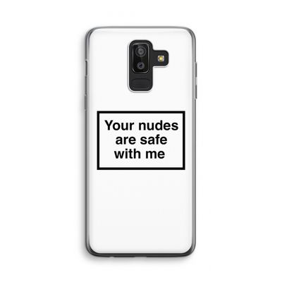 Safe with me: Samsung Galaxy J8 (2018) Transparant Hoesje
