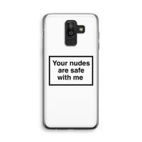 Safe with me: Samsung Galaxy J8 (2018) Transparant Hoesje