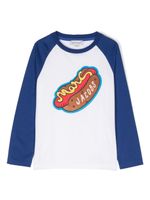 Marc Jacobs Kids t-shirt imprimé à manches raglan - Blanc