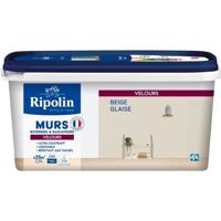Decoratieve verf voor muren, houtwerk & radiatoren - RIPOLIN - 441606 - Kleibeige - Fluweel - 2,5 L