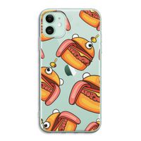 Hamburger: iPhone 11 Transparant Hoesje