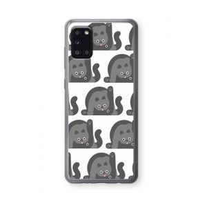 Cats: Samsung Galaxy A31 Transparant Hoesje
