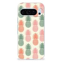 Google Pixel 9 | 9 Pro | Siliconen Case | Ananas